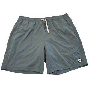 Vuori Kore Shorts 7” Lined Mens Size XXL Light Deep Sea Boxer Brief Liner V302